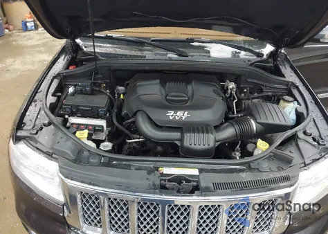 2012 Jeep Grand Cherokee Overland из США, поврежденный, VIN 1C4RJFCG3CC214662